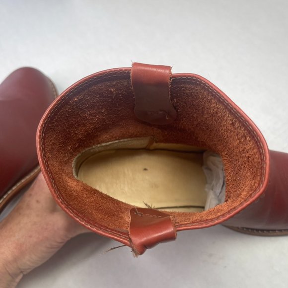 Red Wing Heritage Women's Inez Red Leather Boots size 9.5 - Picture 10 of 11